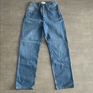 Stylish Blue Women's Straight Jeans